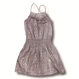 ⭐️OLD NAVY Metallic Sequin Drop Waist Halter Dress